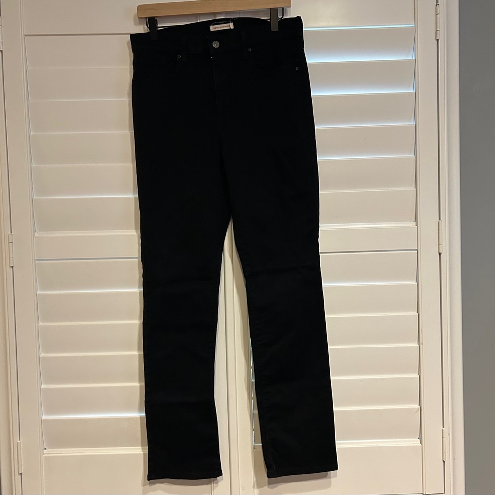 Levi’s 732 High Rise Straight Jean Black Size 32